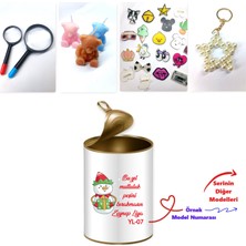 E-Hediyeci Kişiye Özel Sevimli Yılbaşı Konsept Hediye Kutusu  Sevgiliye, Ablaya, Kardeşe, Kankaya, Kız Arkadaşa, Dosta, Arkadaşa Yılbaşı Hediye Kutusu - (100 Yeni Yıl Model)