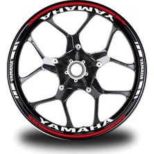 Koyu Sarı Yamaha mt 10 Sp Takım Jant Sticker Etiket