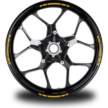 Yazısız Kısa Dış Şerit 16'lı Tek Renk Sticker Modeli