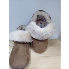 Gezer Yeni Sezon Sessiz Rahat Taban Peluşlu Kadın Kışlık Terlik