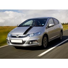 Ön Kaput Düz Şerit Çizgi Sticker Etiket Modeli