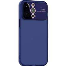 CepStok Apple iPhone 15 Pro Max Kılıf Kamera Lens Korumalı Mat Silikon Kapak