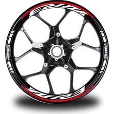 Sarı Yamaha R6 Takım Jant Sticker Etiket