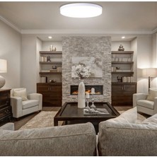 UltraNova Büyük Boy 24W Tavan Armatürü, Beyaz Işık, Ev ve Ofis Aydınlatması