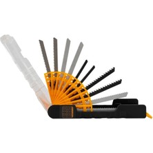 Rts2 Dekupaj Testere Bıçağı Seti, Ahşap/metal Için, 10 Parça – Rotor