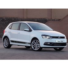 Volkswagen Polo Wrc Yan Kapı Sticker Etiket Modeli