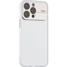 CepStok Apple iPhone 15 Pro Kılıf Kamera Lens Korumalı Mat Silikon Kapak