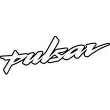 Bajaj Pulsar Yazı Sticker Etiket Modeli