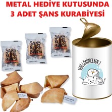 E-Hediyeci Yılbaşı Mutlu Seneler Hediye Kutusu, Yeni Yıl Hediyesi, Yılbaşı Hediye Seti, Yılbaşı Hediyesi,mesajlı Şans Kurabiyesi, Sevgiliye Hediye, Arkadaşa Konsept Hediye Kutusu (3 Adet Şans Kurabiyesi)