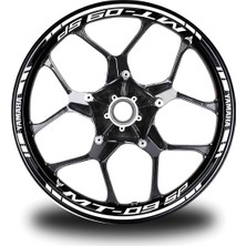 Kırmızı Honda Rrr Takım Jant Sticker Etiket