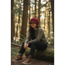 Mamasorbatti Kadın Siperli Yün Şapka