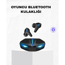 Elektronikçim Oyuncu Bluetooth Kulaklık Tam Kablosuz Stereo LED Işıklı - TK0021-5CBCU2