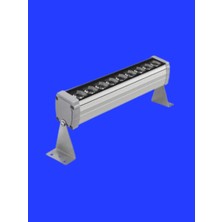 Powerr Led Aydınlatma 25 cm 9 Watt Mavi Işık Wallwasher Duvar Boyama IP65