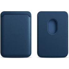 MMP Shop Iphone 13 / 13 Mini / 13 Pro / 13 Pro Max Uyumlu Magsafe Cüzdan Kartlık Suni Deri Kartlık