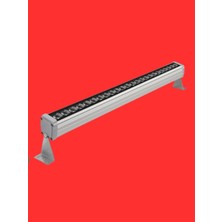 Powerr Led Aydınlatma 64 cm 24 Watt Kırmızı Işık Wallwasher Duvar Boyama IP65