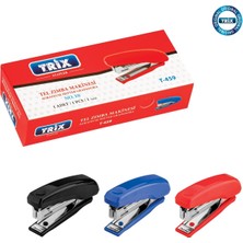 Trix 1 Adet Zımba Makinesi No 10 Çelik Malzeme ile Ofis ve Ev Kullanımına Uygun