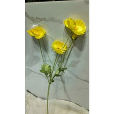 Yapay Gelincik Çiçeği(Sarı Renk)
