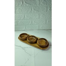 Akasya Tepsili Kase Seti