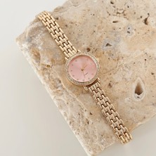 Vesce Atelier Petite Gold Saat Pembe
