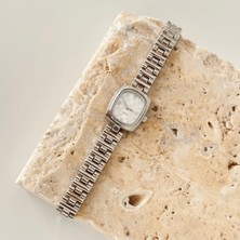 Vesce Atelier Tsira Gümüş Saat Beyaz