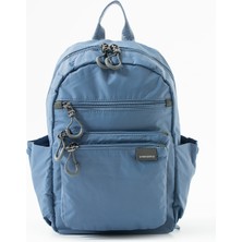 Sanmorris Unisex Suya Dayanıklı Mavi Renkli Çok Gözlü Sırt Çantası