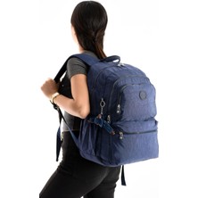 571 Collections Çanta Unisex Suya Dayanıklı Ultra Hafif Çok Bölmeli Büyük Boy Sırt Çantası(Su Geçirmez, Notebook, Laptop)