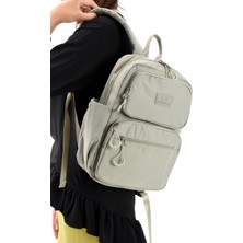 571 Collections Çanta Unisex Suya Dayanıklı Ultra Hafif Çok Bölmeli Orta Boy Sırt Çantası(Su Geçirmez, Notebook, Laptop)