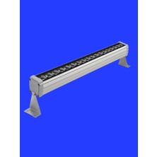 Powerr Led Aydınlatma 48 cm 18 Watt Mavi Işık Wallwasher Duvar Boyama IP65
