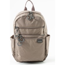 Sanmorris Unisex Suya Dayanıklı Vizon Çok Gözlü Sırt Çantası