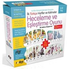 Storemax Ilk Türkçe Harfler ve Kelimeler - Heceleme ve Eşleştirme Oyunu