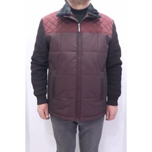 Marco Muratti Fistan Store Erkek Hakim Yaka Spor Kesim Normal Kalıp Kolları Çelik Örgü Yakası Kürklü Kışlık Mont