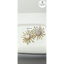 Zemaris Hediyelik Taşlı Küpe(Özeltasarım)