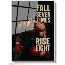 Tablonhazır Dikey Çerçeveli Cam Ippo Modern Ev Dekoru Duvar Sanatı Ev Ofis Tablosu