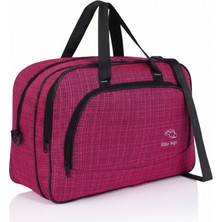 nil-01 UNISEX HAVLU KUMAŞ HOSTES VALİZ SEYAHAT TATİL SPOR HASTANE ÇOK GÖZLÜ EL VE OMUZ ÇANTASI KABİN BOY