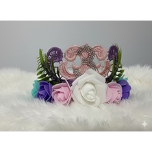 Clara El Yapımı Dantel Doğumgünü Bebek&Çocuk Tacı