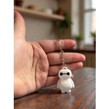 ADA 3D Baymax Figürlü Anahtarlık Charm - Sevimli Dostunuz - Big Hero 6 - 6 Süper Kahraman