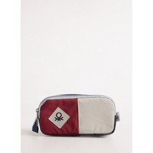 Benetton Lacivert - Bordo Kız Çocuk Kalem Çantası 20920-BENETTON Kalem Çanta