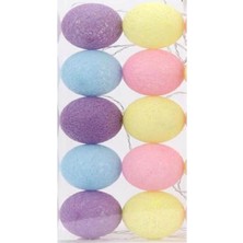 Costurera 10'lu Işıklı Renkli Top Dekoratif LED Hediyelik