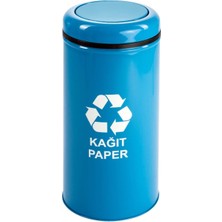 Çevre Endüstri ZK-1001D Tekli Boyalı Geri Dönüşüm Kovası