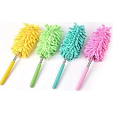 Just Cheap Store Teleskopik Mikrofiber Pratik Uzayabilen Toz Alma Fırçası Aparatı