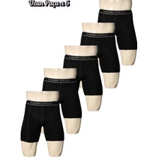 Kenn Paul 5'li Bambu Uzun Paçalı Sporcu Boxer  Nefes Alır, Konforlu