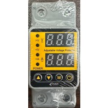 Tense POLLUX Gke-63 Monofaze Dijital Aşırı-Düşük Gerilim Kontrol Rölesi 63A Dın Kutu