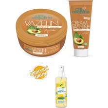 Cire Aseptine Avakado Vazelin Kavanoz 150 ml+Avakado Tüp 75 ml+Limon Kolonyası 100 ml Sprey Hediyeli