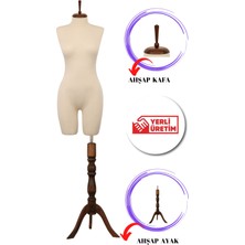 Manken İstanbul Pantolon Giyebilen 38 Beden Vitrin Amaçlı Terzi Mankeni Vitrin Mankeni (İğne Batmaz)