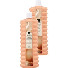 Avon Simply Luxurious Beyaz Şeftali ve Vanilya Orkide Kokulu Banyo Köpüğü 1 lt İkili Set