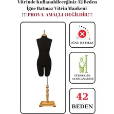 Manken İstanbul 42 Beden İğne Batmaz Vitrin ve Fotoğraf Çekimi İçin Pantolon Giyebilen Terzi Mankeni Vitrin Mankeni