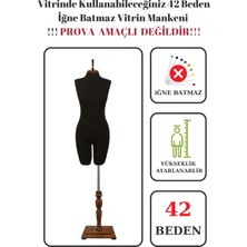 Manken İstanbul 42 Beden İğne Batmaz Vitrin ve Fotoğraf Çekimi İçin Pantolon Giyebilen Terzi Mankeni Vitrin Mankeni