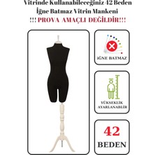 Manken İstanbul 42 Beden İğne Batmaz Vitrin ve Fotoğraf Çekimi İçin Pantolon Giyebilen Terzi Mankeni Vitrin Mankeni