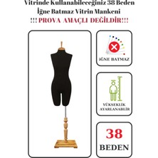 Manken İstanbul 38 Beden İğne Batmaz Vitrin ve Fotoğraf Çekimi İçin Pantolon Giyebilen Terzi Mankeni Vitrin Mankeni