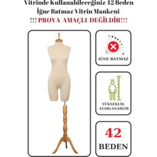Manken İstanbul 42 Beden İğne Batmaz Vitrin ve Fotoğraf Çekimi İçin Pantolon Giyebilen Terzi Mankeni Vitrin Mankeni